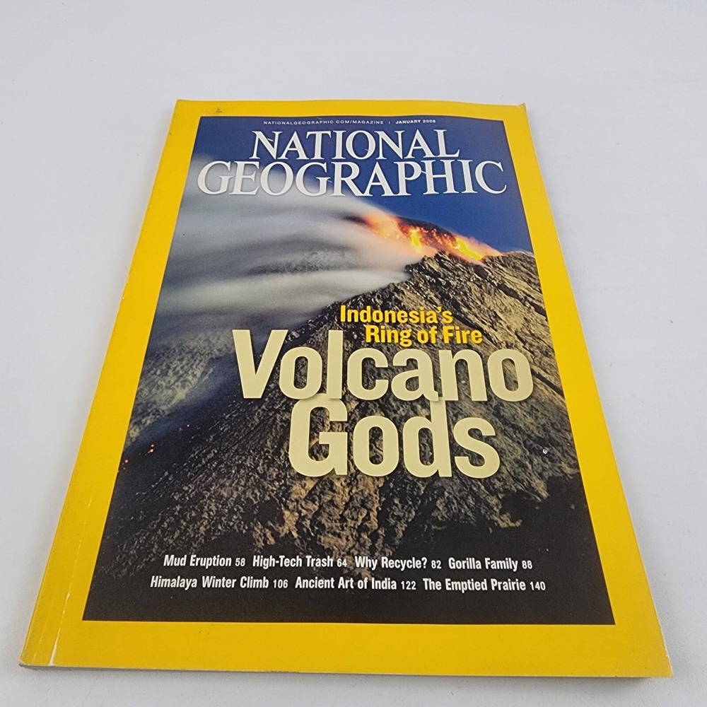 National Geographic Magazine January 2008 No Insert